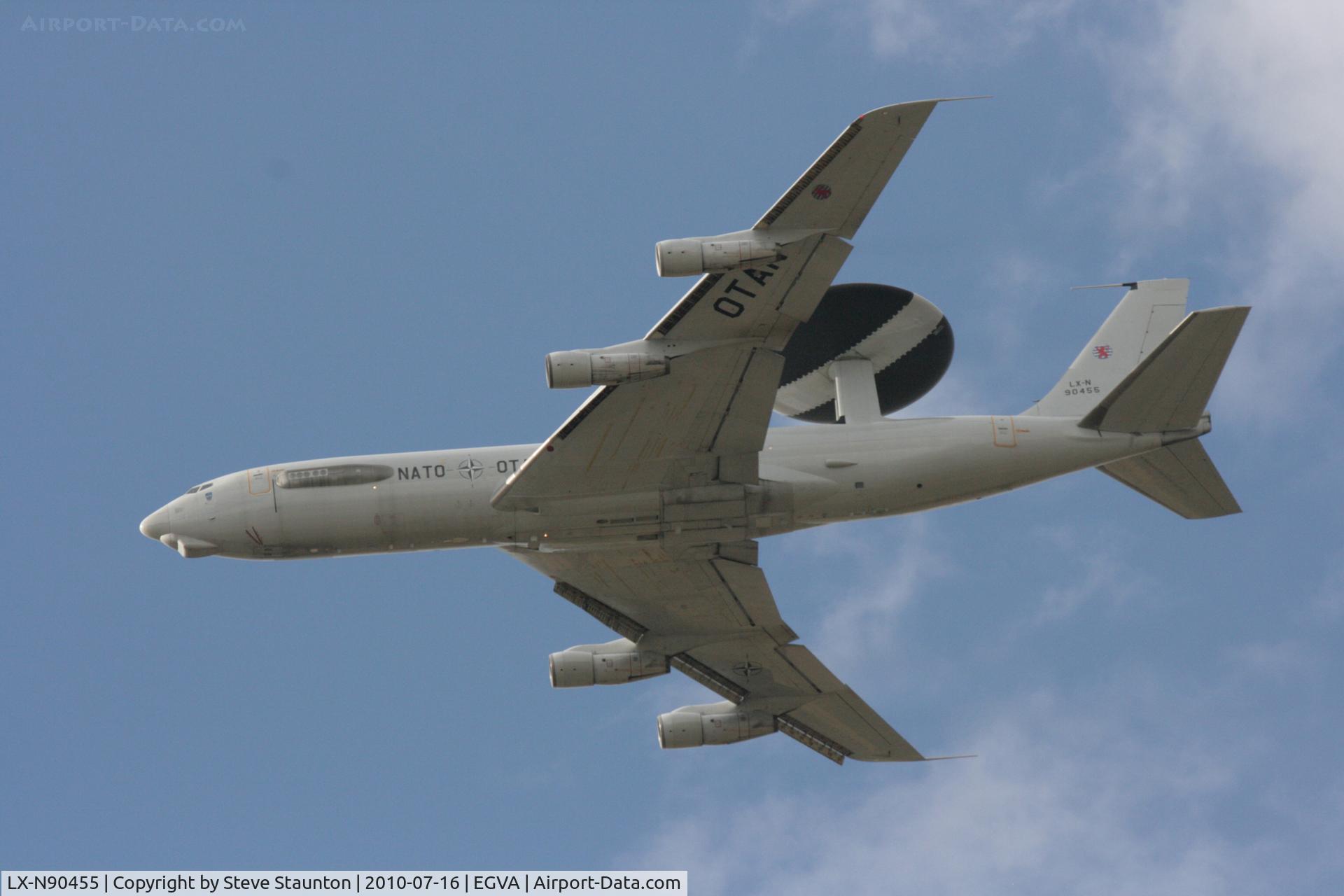 LX-N90455, 1984 Boeing E-3A Sentry C/N 22850, Taken at the Royal International Air Tattoo 2010