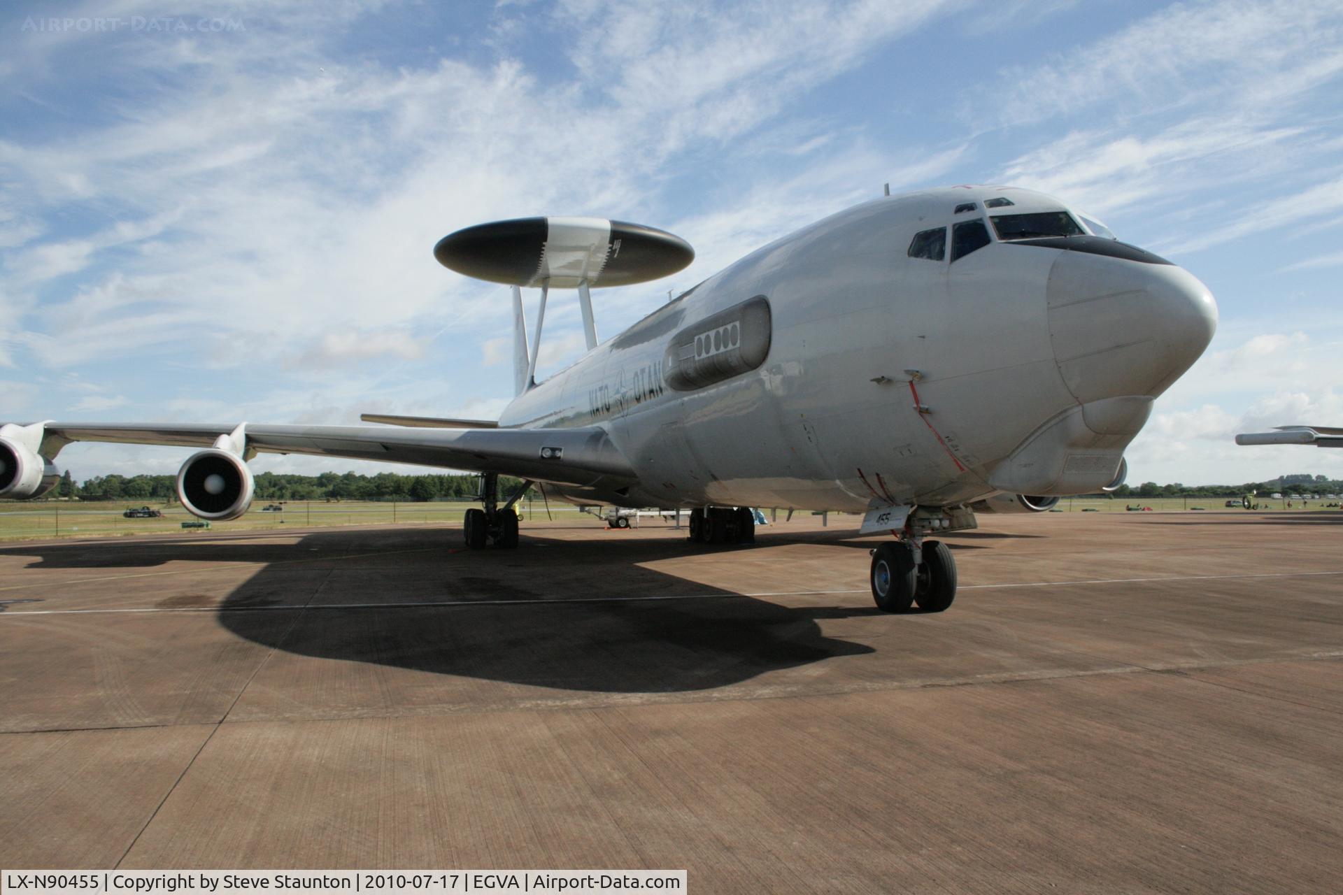 LX-N90455, 1984 Boeing E-3A Sentry C/N 22850, Taken at the Royal International Air Tattoo 2010