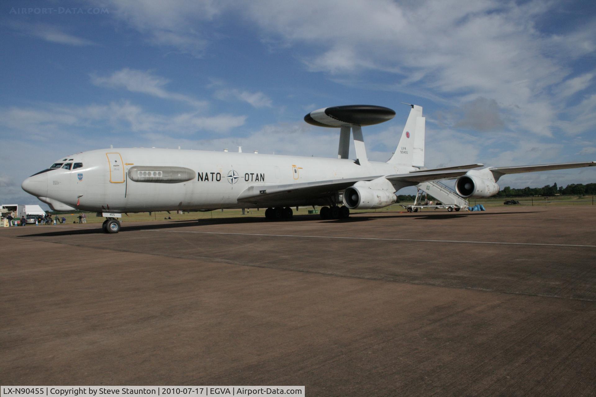 LX-N90455, 1984 Boeing E-3A Sentry C/N 22850, Taken at the Royal International Air Tattoo 2010