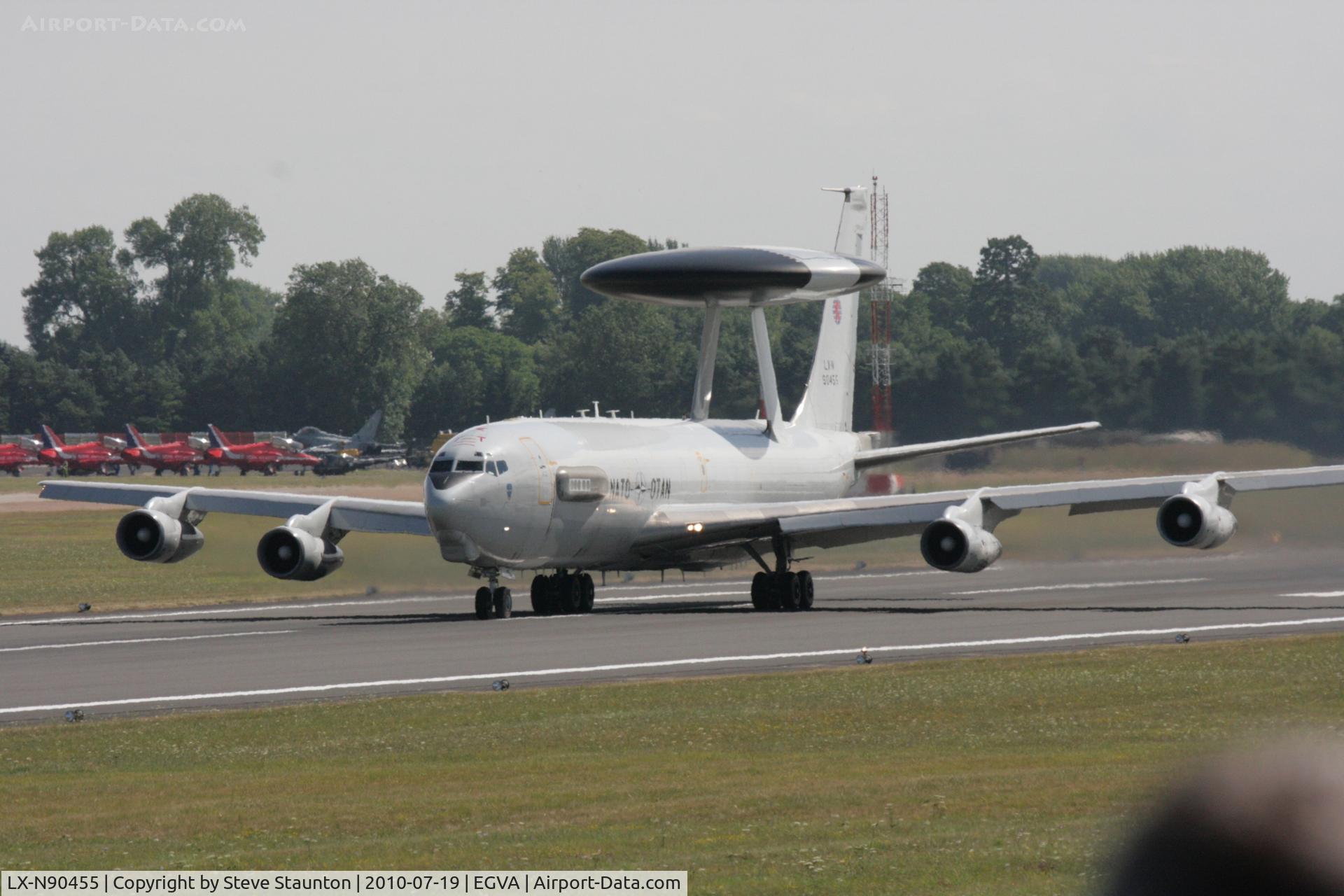 LX-N90455, 1984 Boeing E-3A Sentry C/N 22850, Taken at the Royal International Air Tattoo 2010