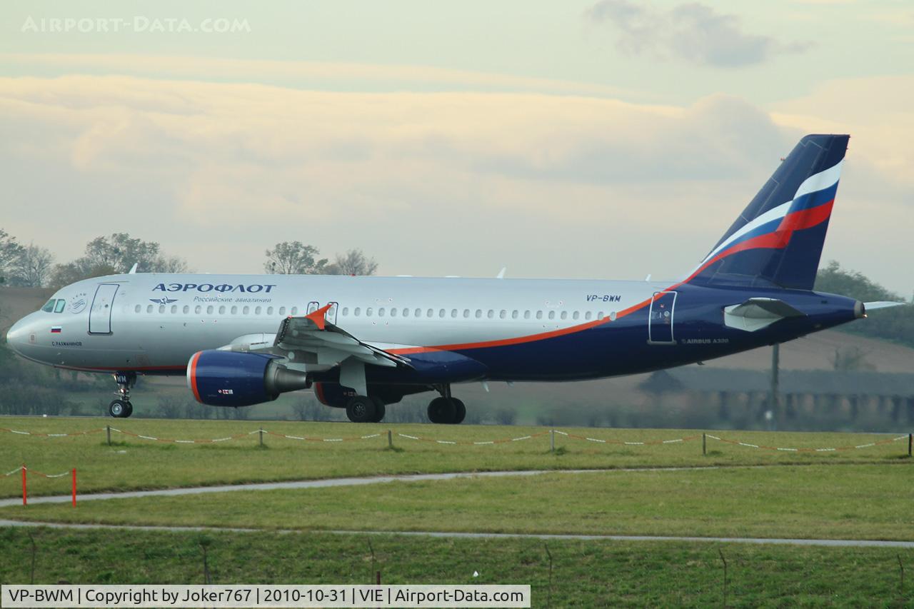VP-BWM, 2004 Airbus A320-214 C/N 2233, Aeroflot