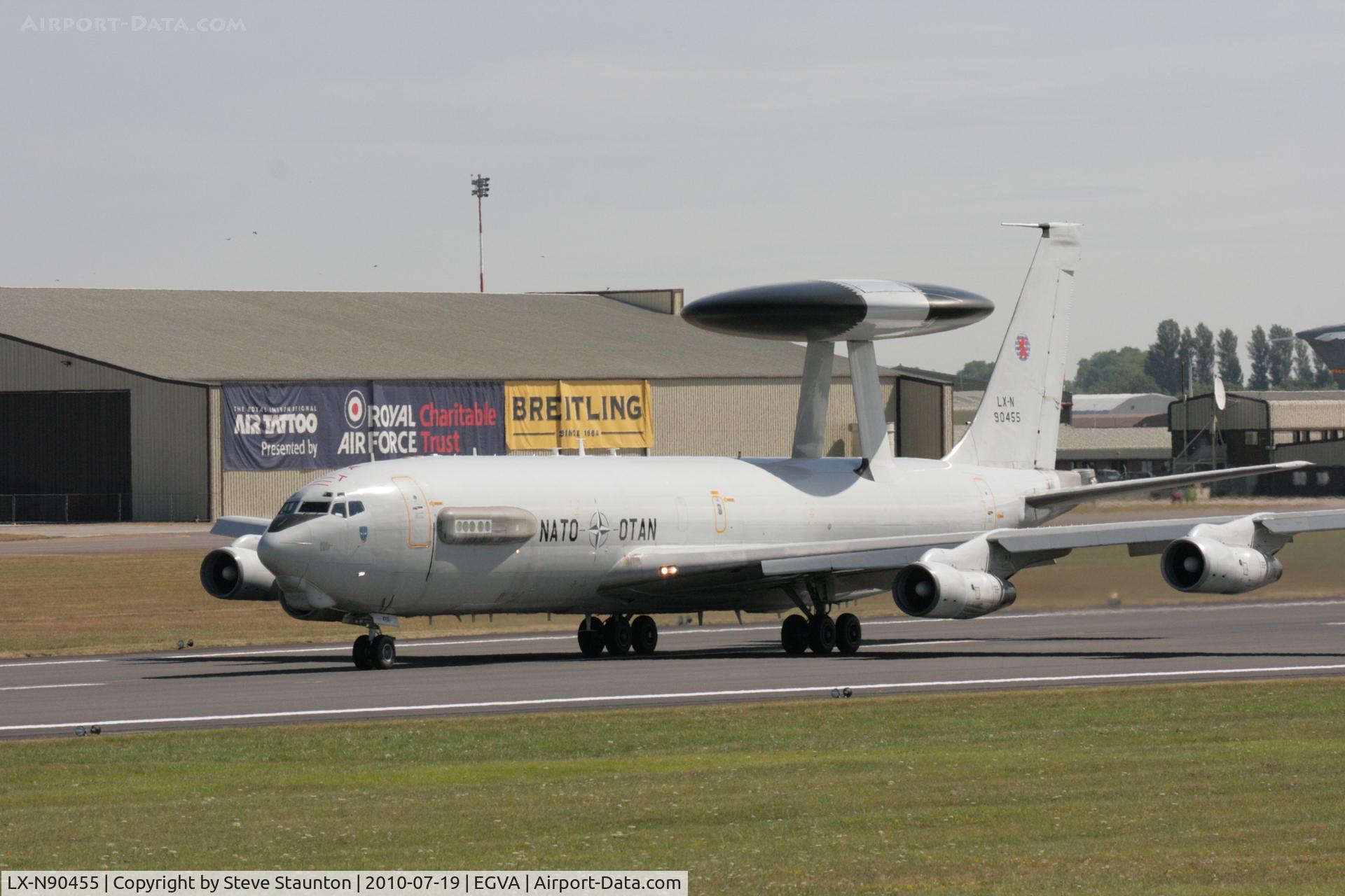 LX-N90455, 1984 Boeing E-3A Sentry C/N 22850, Taken at the Royal International Air Tattoo 2010