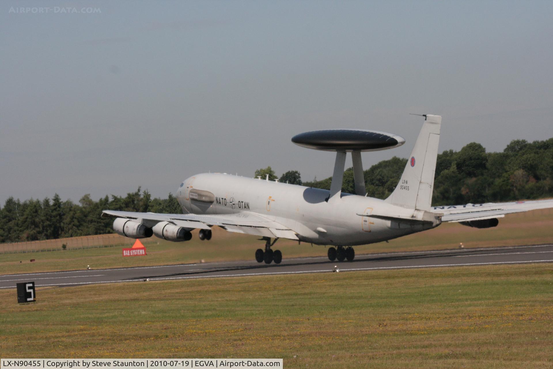 LX-N90455, 1984 Boeing E-3A Sentry C/N 22850, Taken at the Royal International Air Tattoo 2010