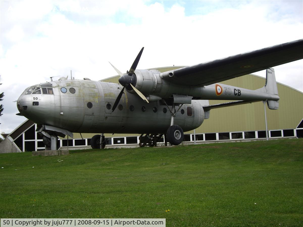 50, Nord N-2501F Noratlas C/N 50, on display at Aulnay