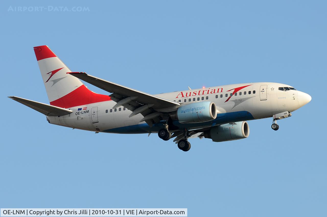OE-LNM, 2000 Boeing 737-6Z9 C/N 30138, Austrian