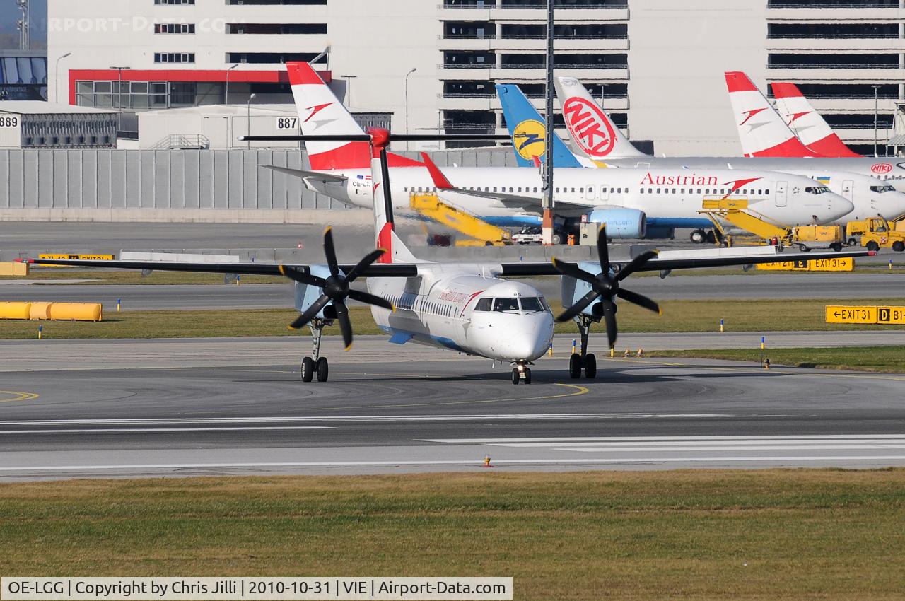 OE-LGG, 2002 De Havilland Canada DHC-8-402Q Dash 8 C/N 4074, Austrian