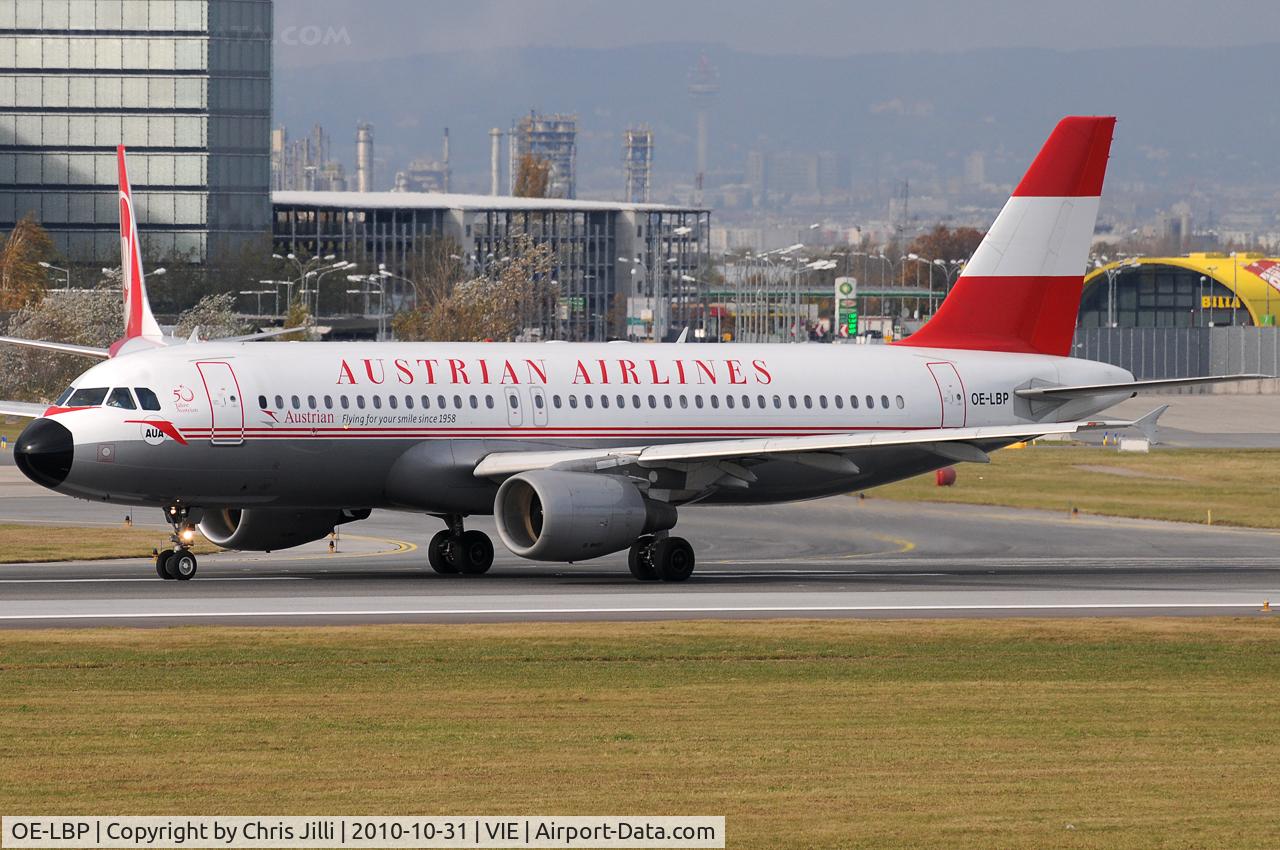 OE-LBP, 1998 Airbus A320-214 C/N 797, Austrian