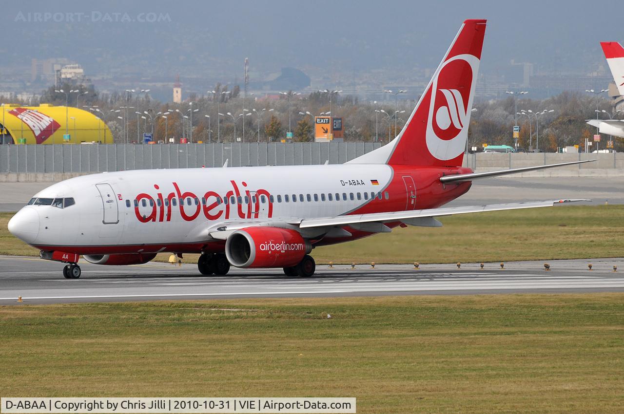 D-ABAA, 2000 Boeing 737-76Q C/N 30271, Air Börlin