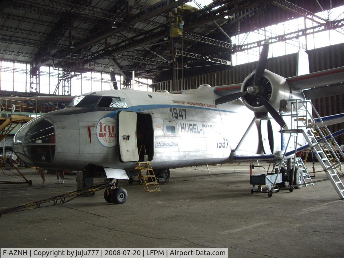 F-AZNH, 1957 Hurel Dubois HD-34 C/N 01, on preservation at Réau