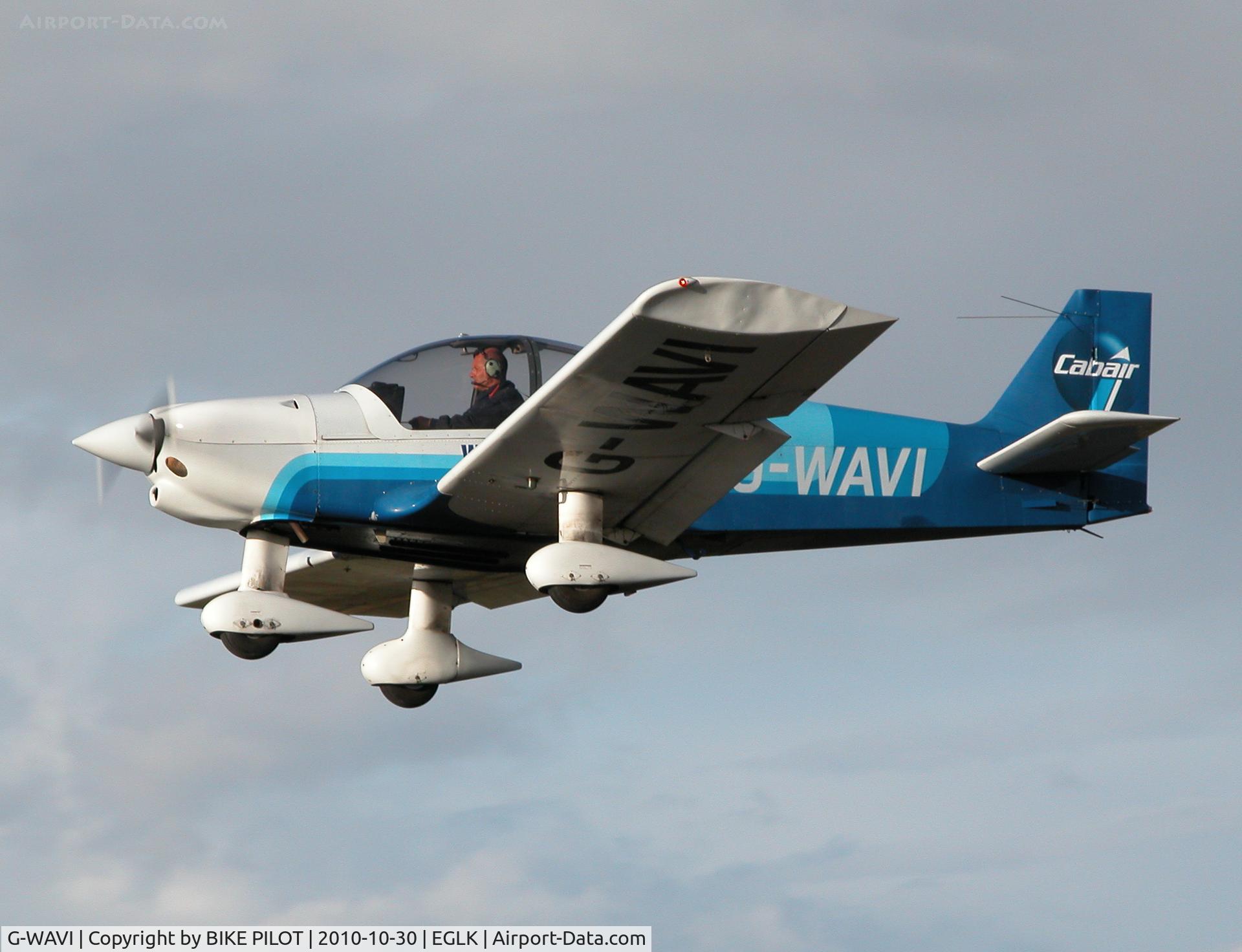 G-WAVI, 2000 Robin HR-200-120B C/N 346, Finals for rwy 25