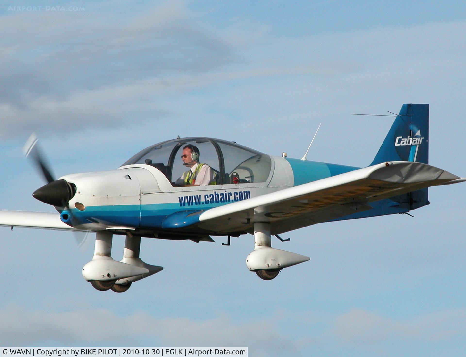 G-WAVN, 2000 Robin HR-200-120B C/N 344, Finals rwy 25