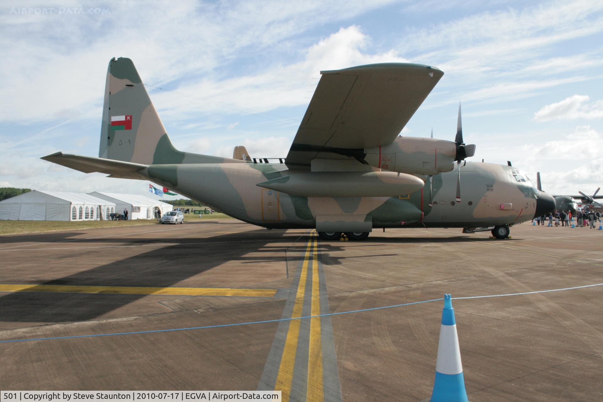 501, Lockheed C-130H Hercules C/N 382-4878, Taken at the Royal International Air Tattoo 2010
