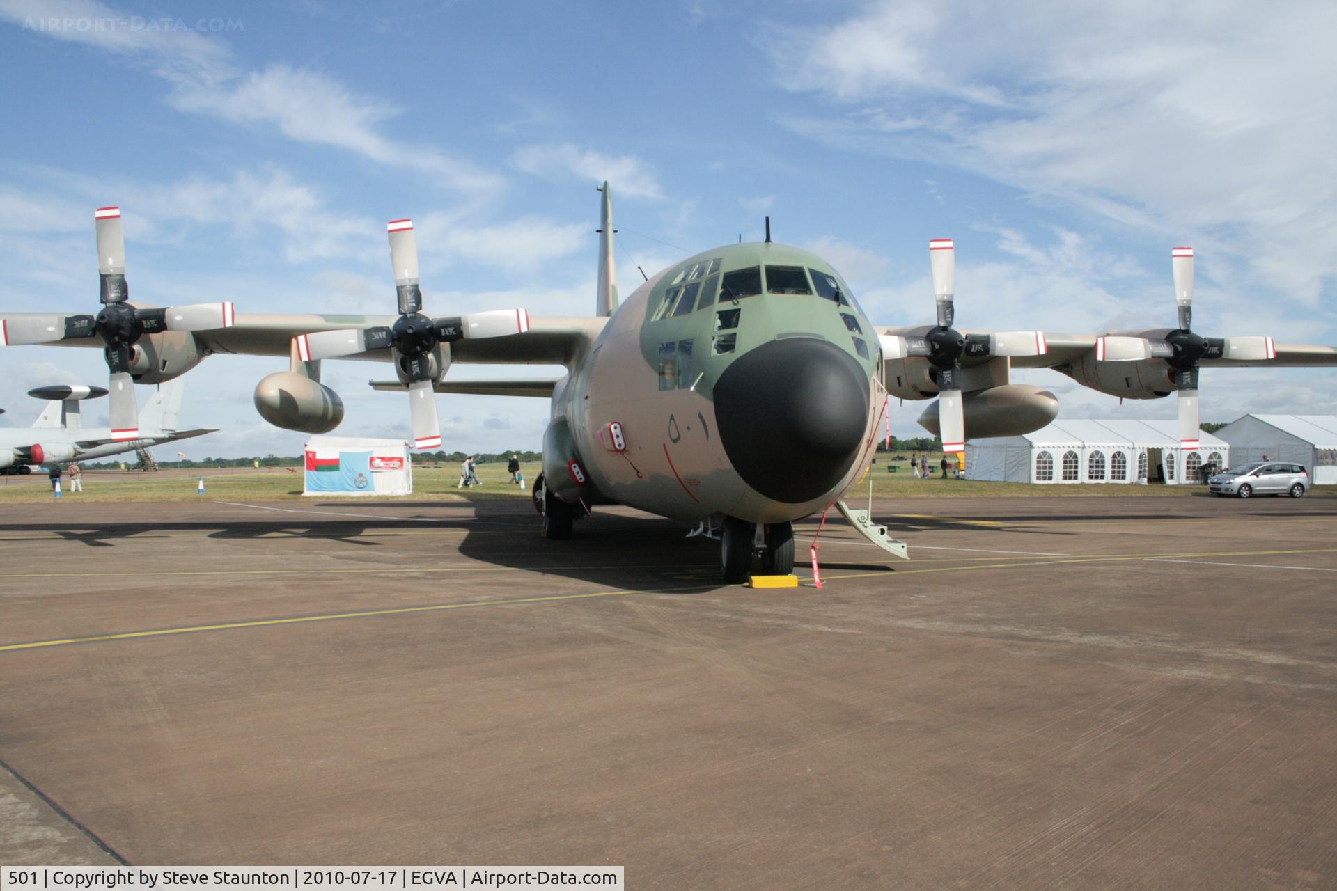 501, Lockheed C-130H Hercules C/N 382-4878, Taken at the Royal International Air Tattoo 2010