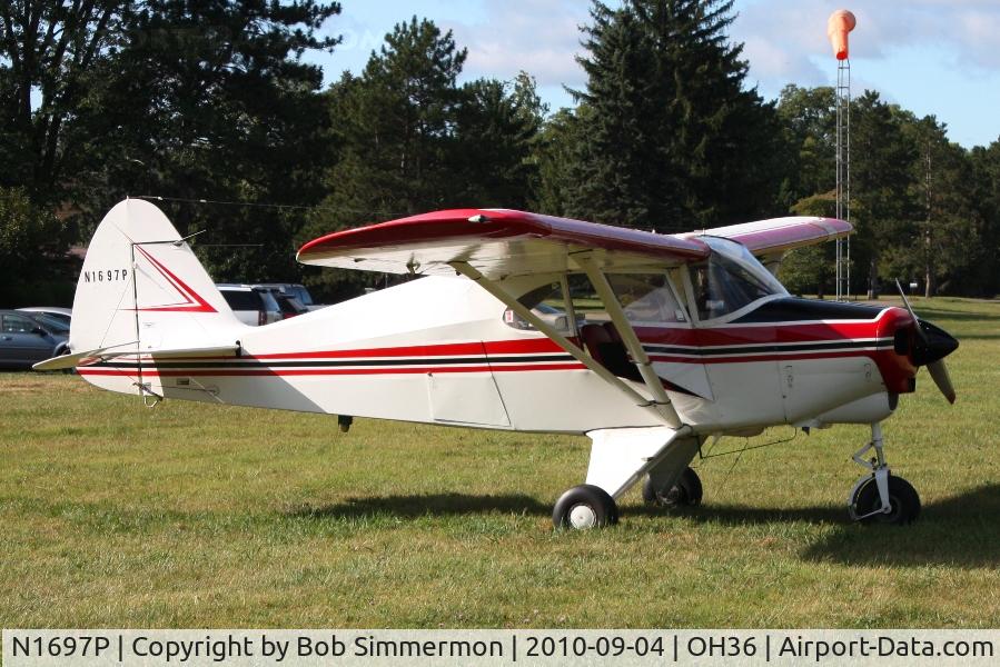 N1697P, 1954 Piper PA-22 C/N 22-2483, Riverside, Ohio fly-in