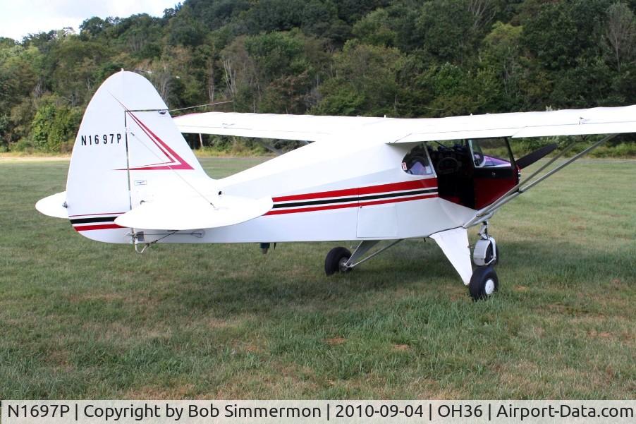 N1697P, 1954 Piper PA-22 C/N 22-2483, Riverside, Ohio fly-in