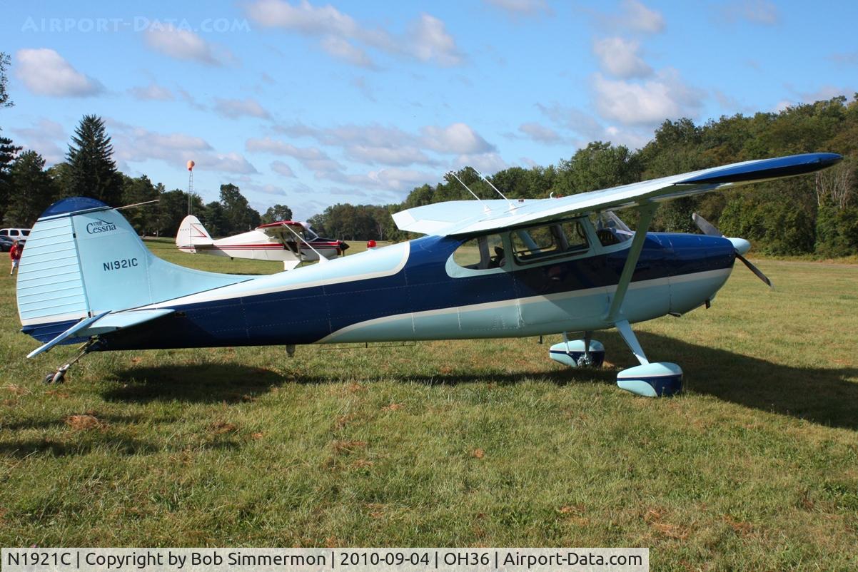 N1921C, 1953 Cessna 170B C/N 26066, Riverside, Ohio fly-in