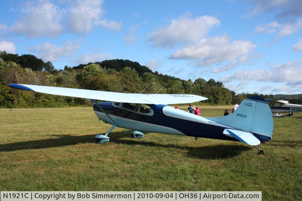N1921C, 1953 Cessna 170B C/N 26066, Riverside, Ohio fly-in