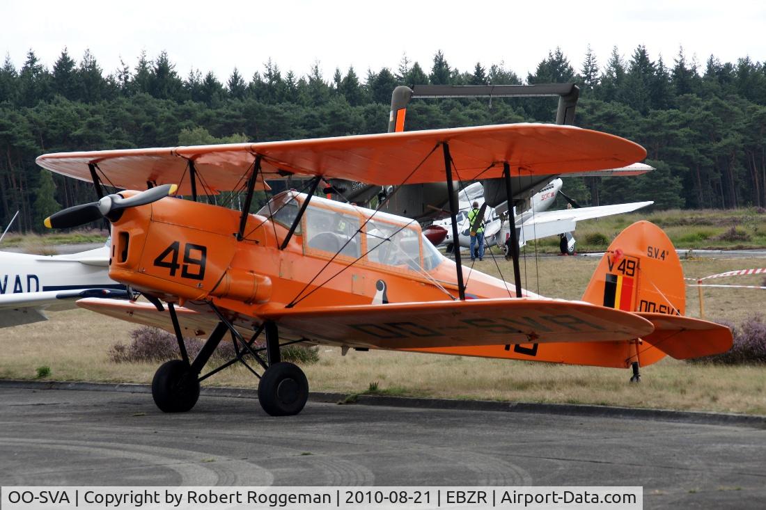OO-SVA, 1953 Stampe-Vertongen SV-4B C/N 1191, Oostmalle Fly in 21-08-2010