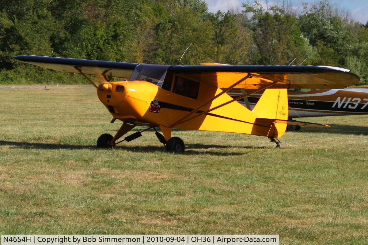 N4654H, 1948 Piper PA-15 Vagabond Vagabond C/N 15-366, Riverside, Ohio fly-in
