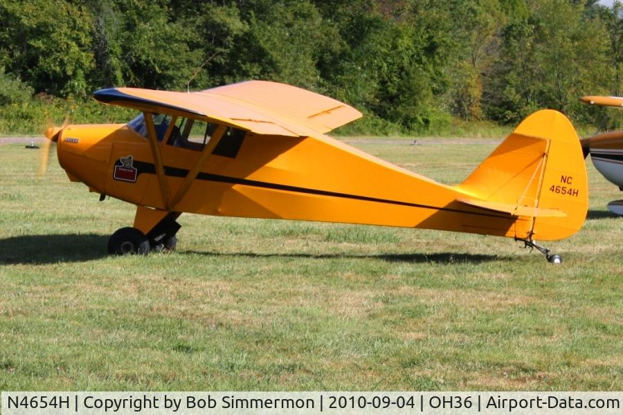 N4654H, 1948 Piper PA-15 Vagabond Vagabond C/N 15-366, Riverside, Ohio fly-in