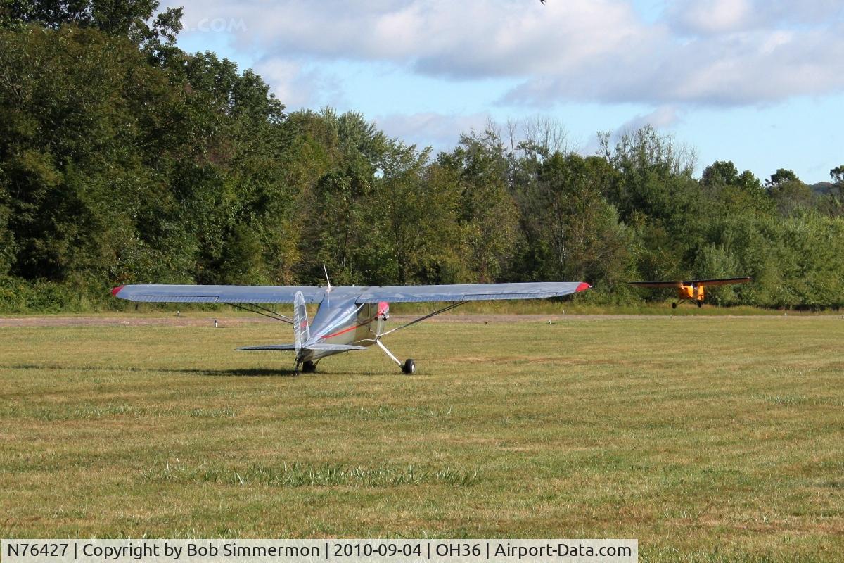 N76427, 1946 Cessna 140 C/N 10853, Riverside, Ohio fly-in