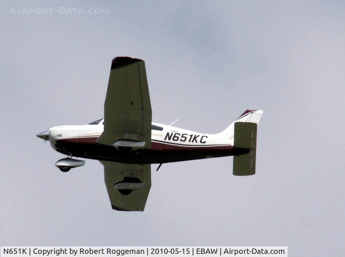 N651K, Cirrus SR20 C/N 2032, Leaving fly in