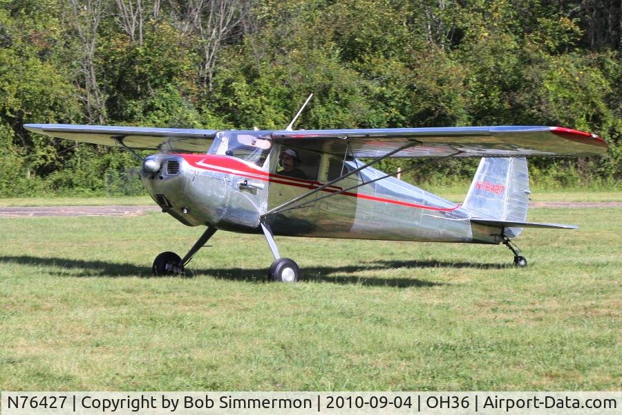 N76427, 1946 Cessna 140 C/N 10853, Riverside, Ohio fly-in