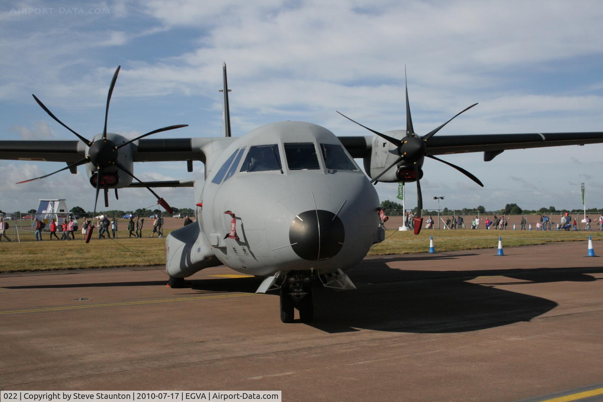 022, CASA C-295M C/N S-053, Taken at the Royal International Air Tattoo 2010