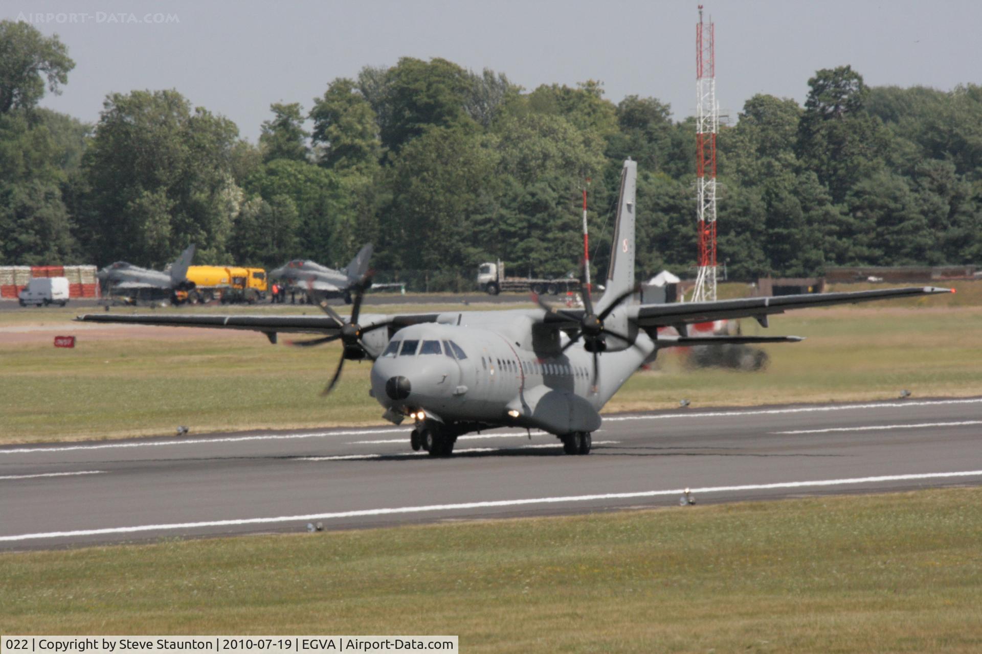 022, CASA C-295M C/N S-053, Taken at the Royal International Air Tattoo 2010