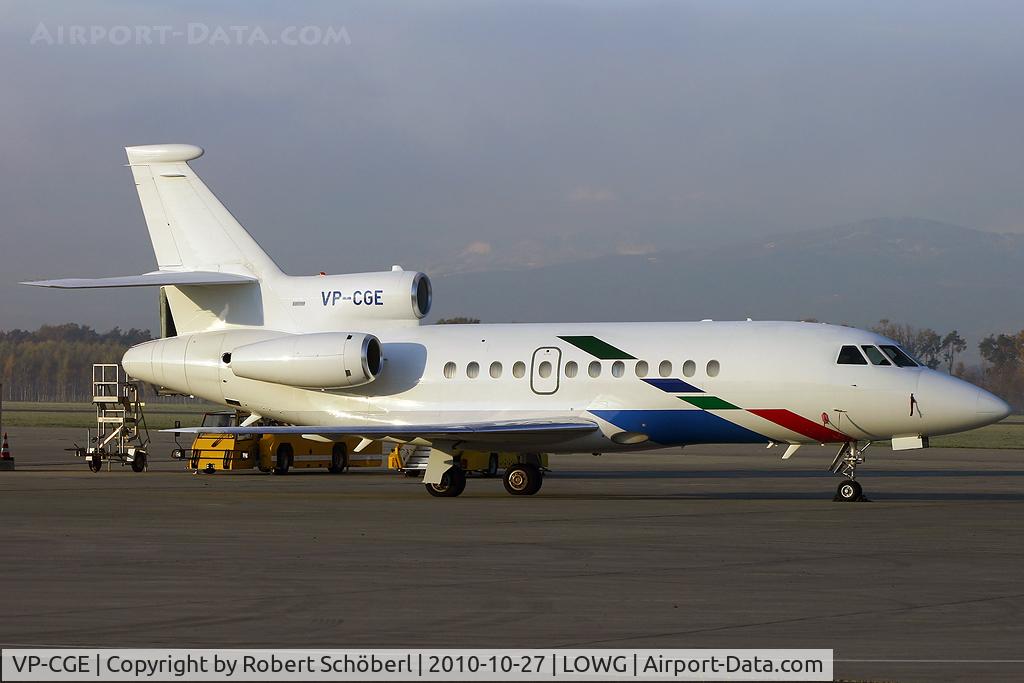 VP-CGE, 2000 Dassault Falcon 900EX C/N 073, VP-CGE