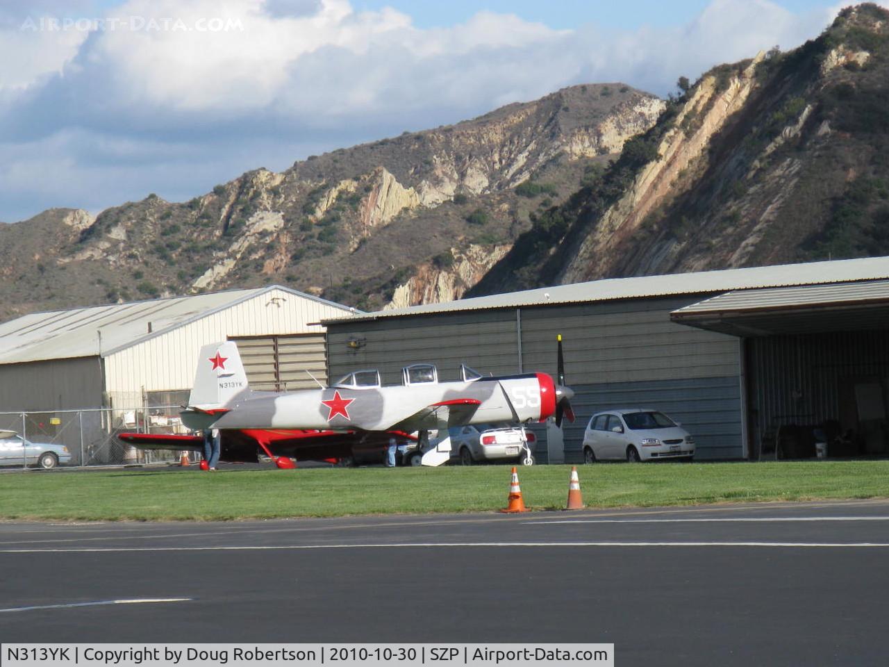 N313YK, 1964 Nanchang CJ-6A C/N 1032013, 1964 Nanchang China CJ-6A, Vedeneev (Ivchenko) M-14P 360 Hp radial upgrade, with new paint over alodine (all CJ-6As are alodined in production)