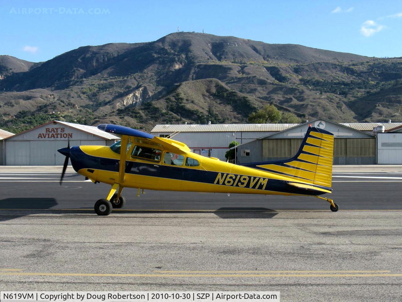 N619VM, 1981 Cessna A185F Skywagon 185 C/N 18504284, 1981 Cessna A185F SKYWAGON II, Continenytal IO-550-D 300 Hp, taxi