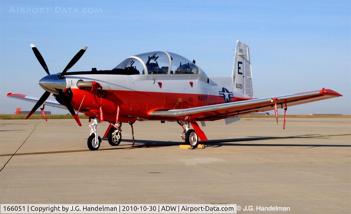 166051, Raytheon T-6A Texan II C/N PN-42, Factory fresh at NAF Washington