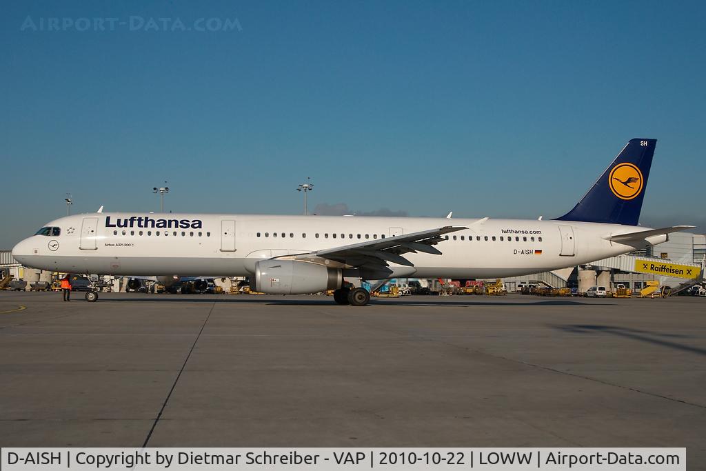 D-AISH, 2007 Airbus A321-231 C/N 3265, Lufthansa Airbus 321
