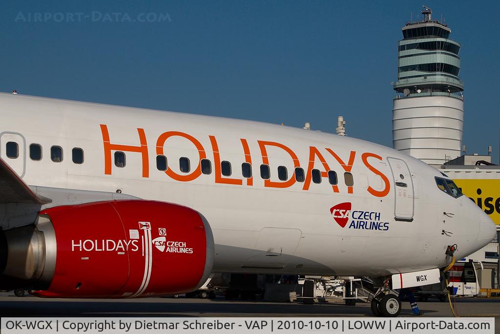 OK-WGX, 1991 Boeing 737-436 C/N 25349, CSA Holidays Boeing 737-400