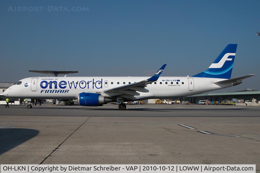 OH-LKN, 2009 Embraer 190LR (ERJ-190-100LR) C/N 19000252, Finnair Embraer 190