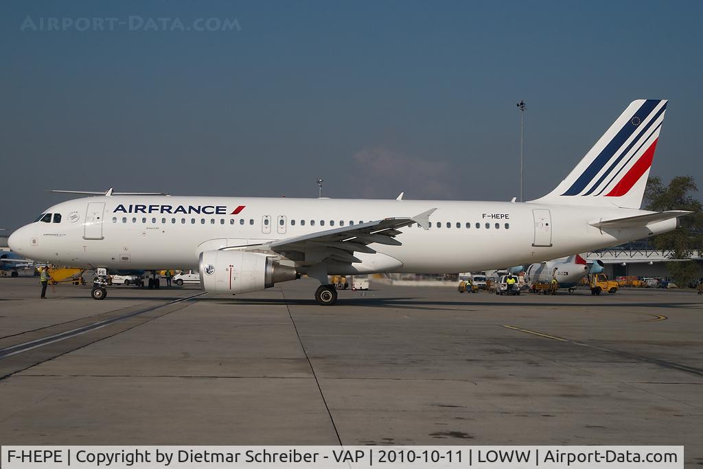 F-HEPE, 2010 Airbus A320-214 C/N 4298, Air France Airbus 320