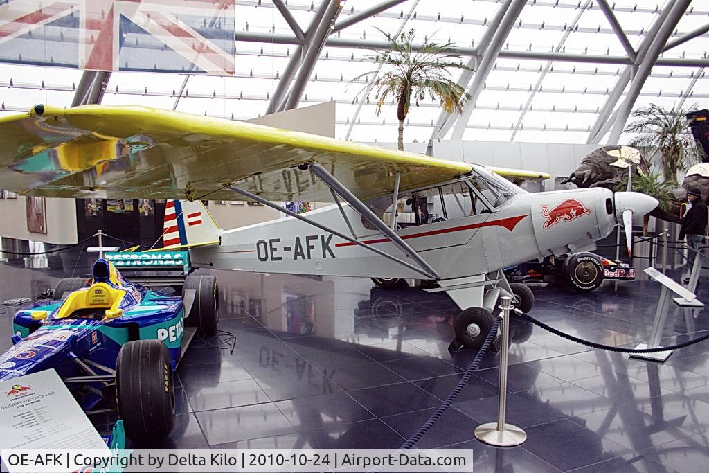 OE-AFK, 1953 Piper PA-18-105 Special C/N 18-2415, Flying Bulls Hangar 7