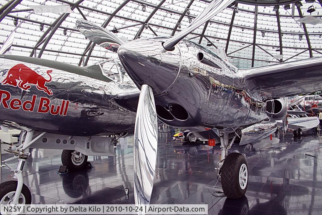 N25Y, 1944 Lockheed P-38L-5LO Lightning C/N AF44-53254, Flying Bulls Hangar 7