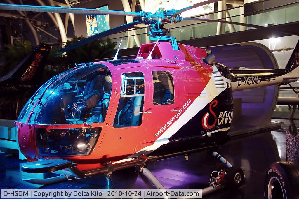 D-HSDM, MBB Bo-105CB C/N S-126, Flying Bulls Hangar 7 MBB 	Bo-105 CB	c/n S-126