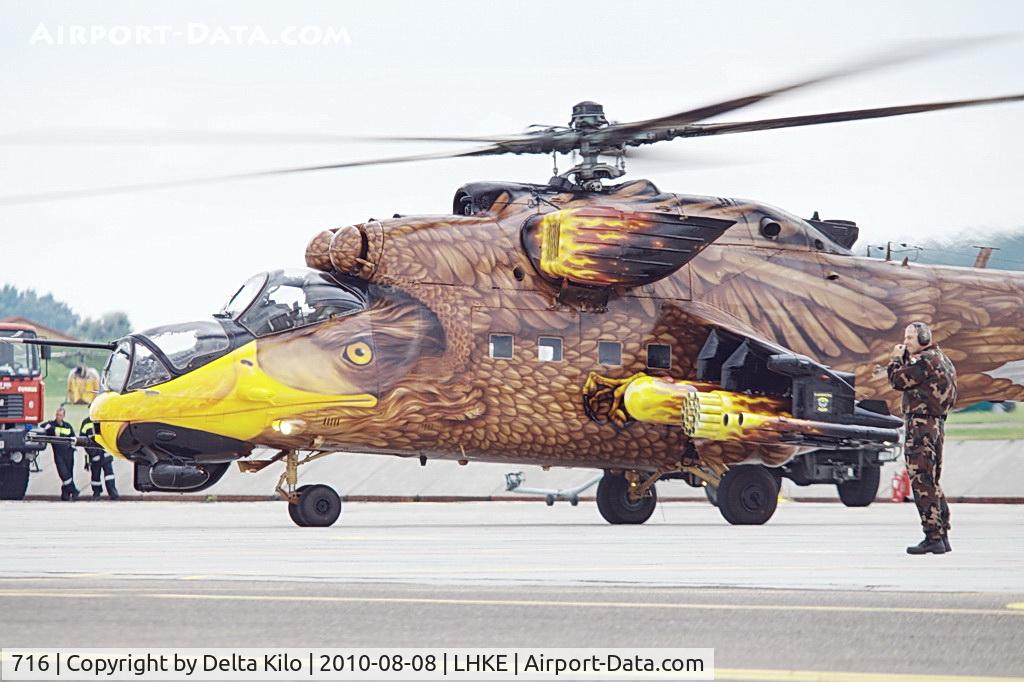 716, Mil Mi-24V Hind E C/N 220716, Hungary - Air Force