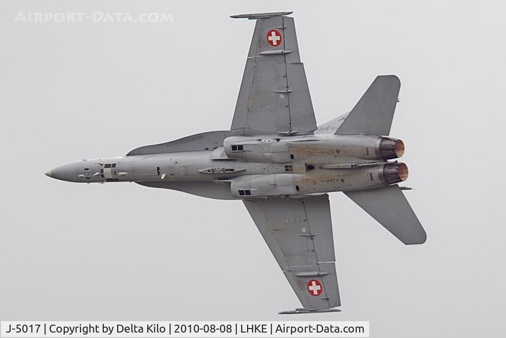 J-5017, McDonnell Douglas F/A-18C Hornet C/N 1365/SFC017, Switzerland - Air Force