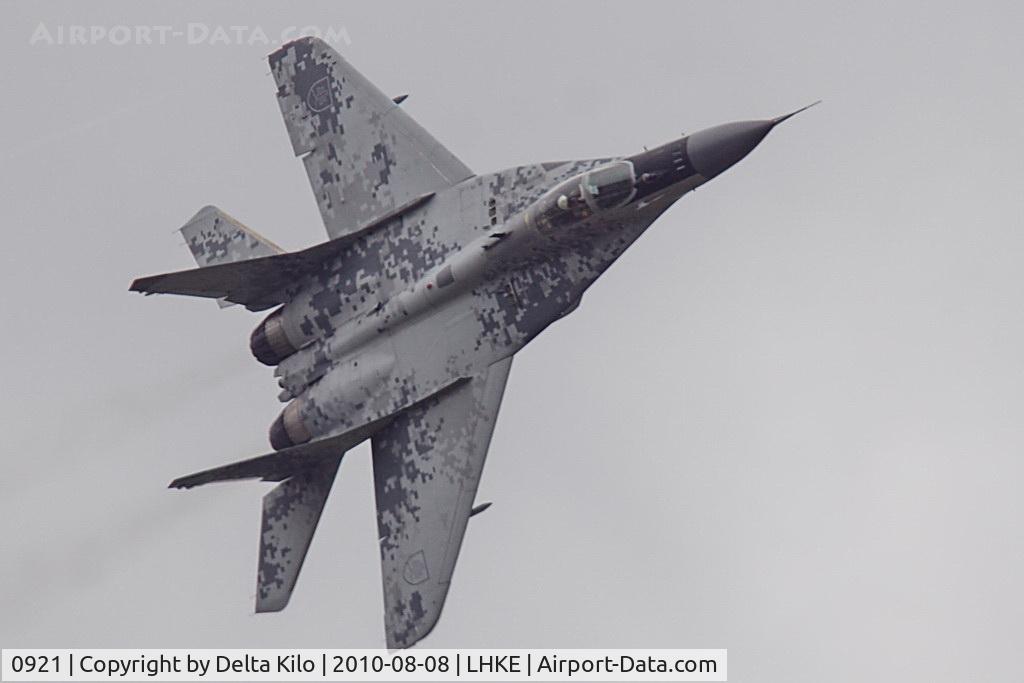 0921, Mikoyan-Gurevich MiG-29AS C/N 2960535409, Slovakia - Air Force