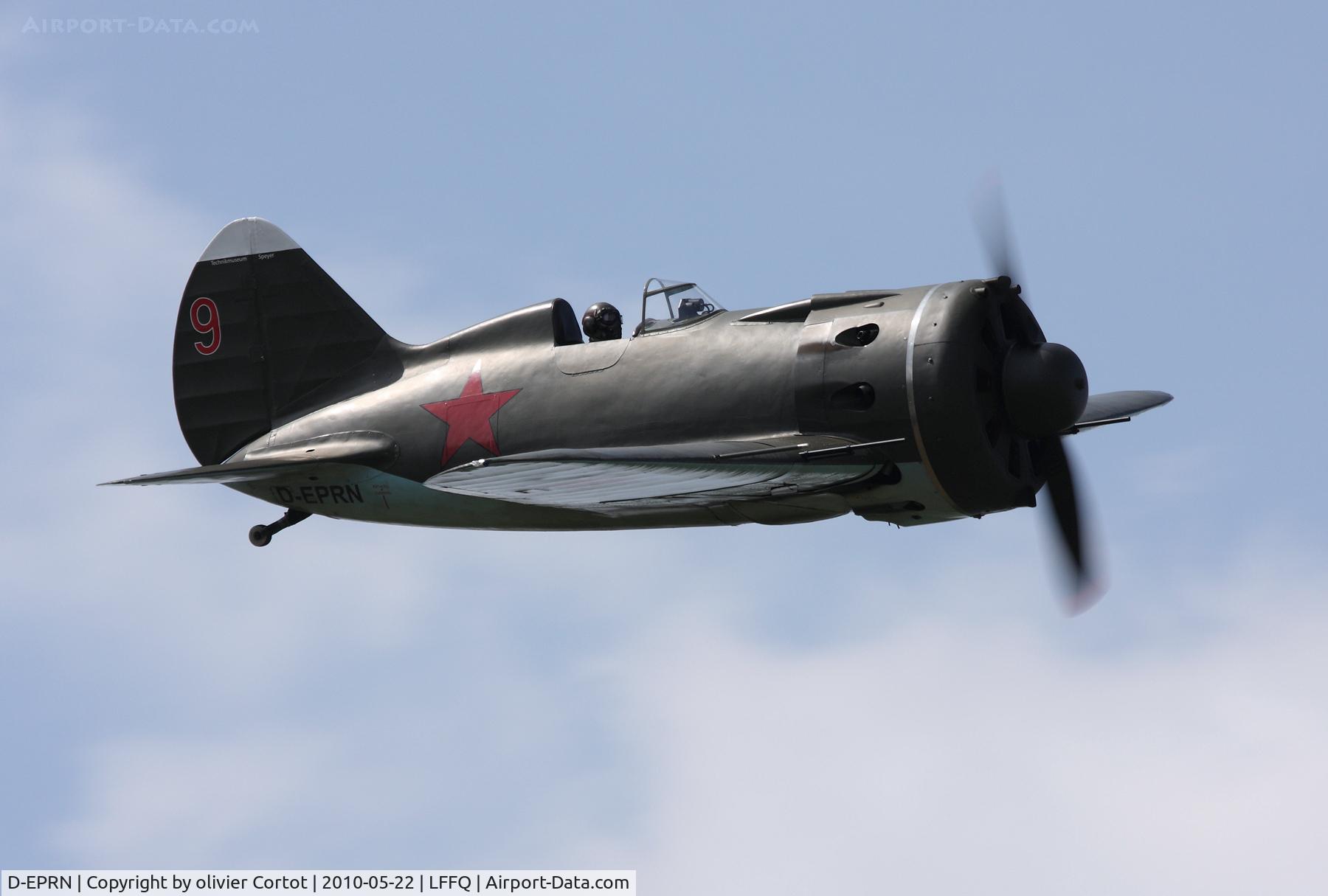 D-EPRN, Polikarpov I-16 Rata C/N 2421319, Ferté Alais 2010