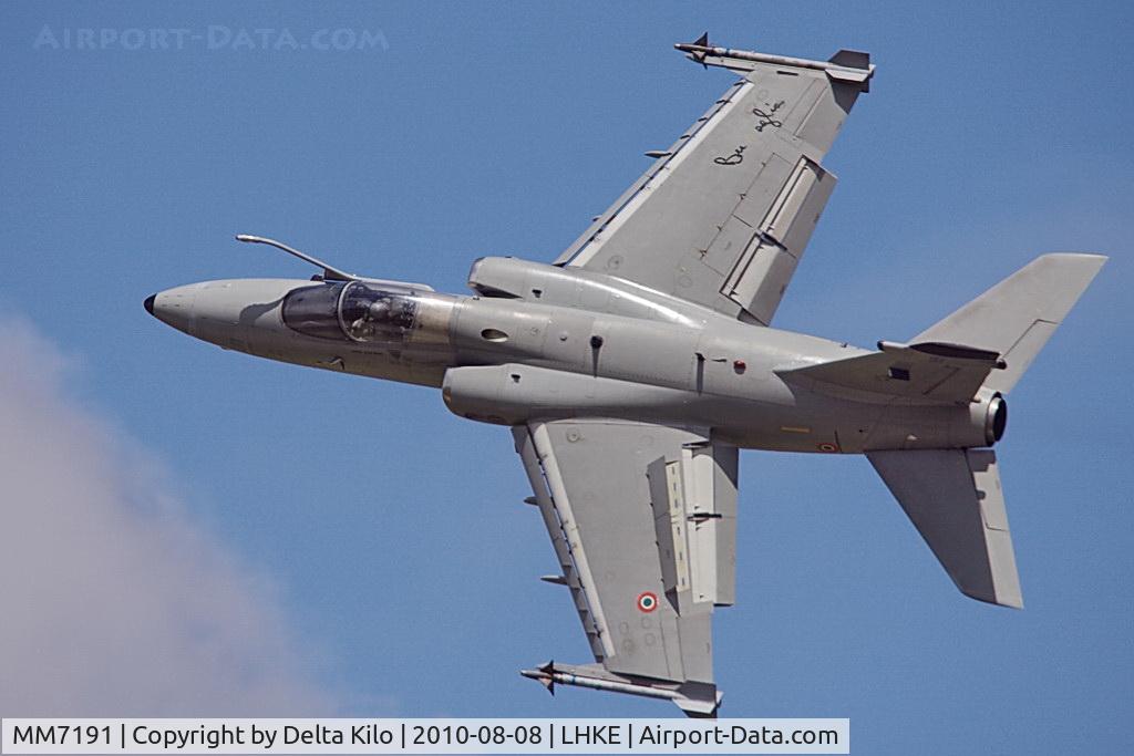 MM7191, AMX International AMX ACOL C/N IX103, Italy - Air Force
AMX International AMX ACOL
MM7191 / 51-45 (cn IX103)