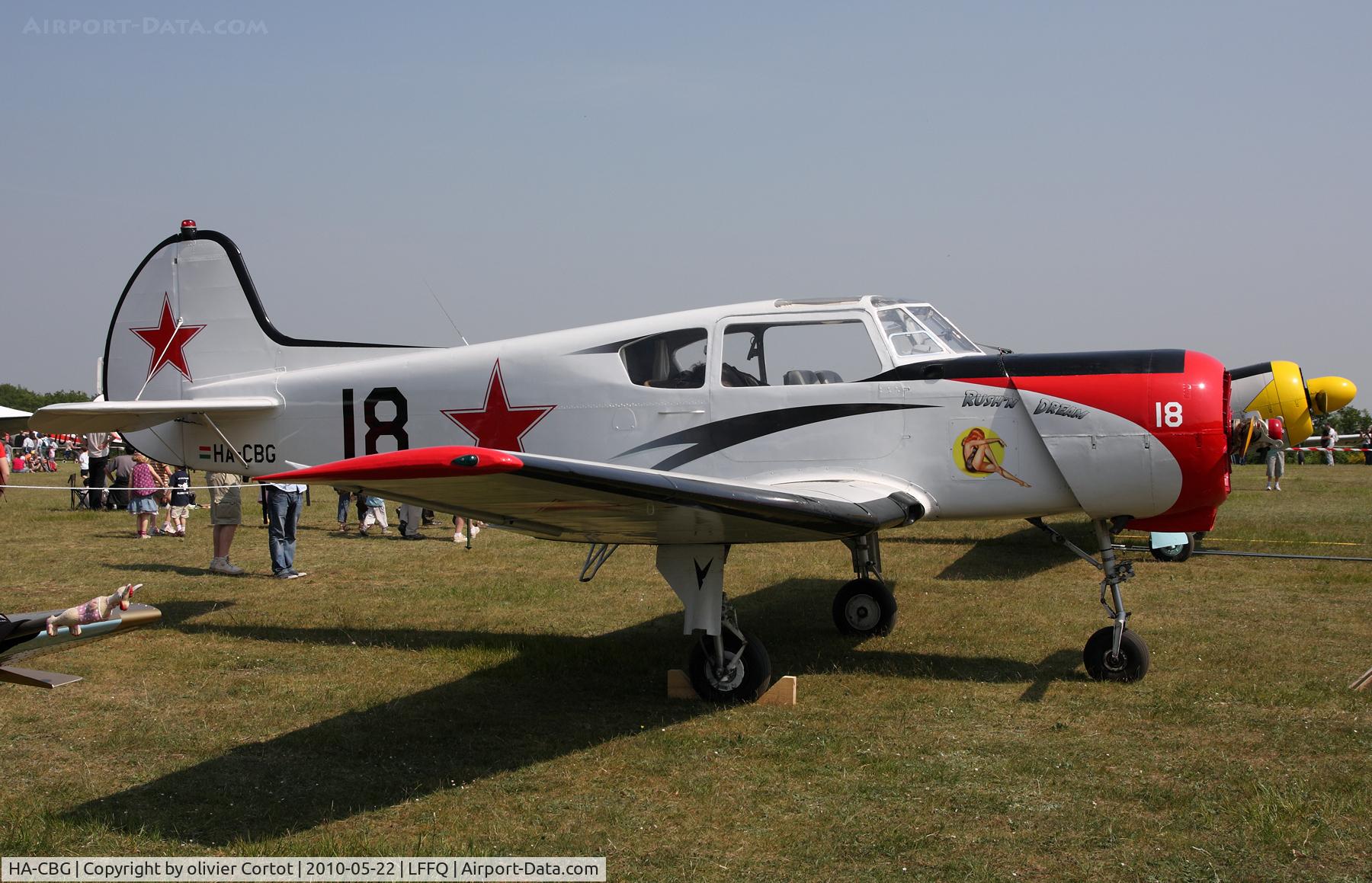 HA-CBG, Yakovlev Yak-18T C/N 89572, Ferté Alais 2010