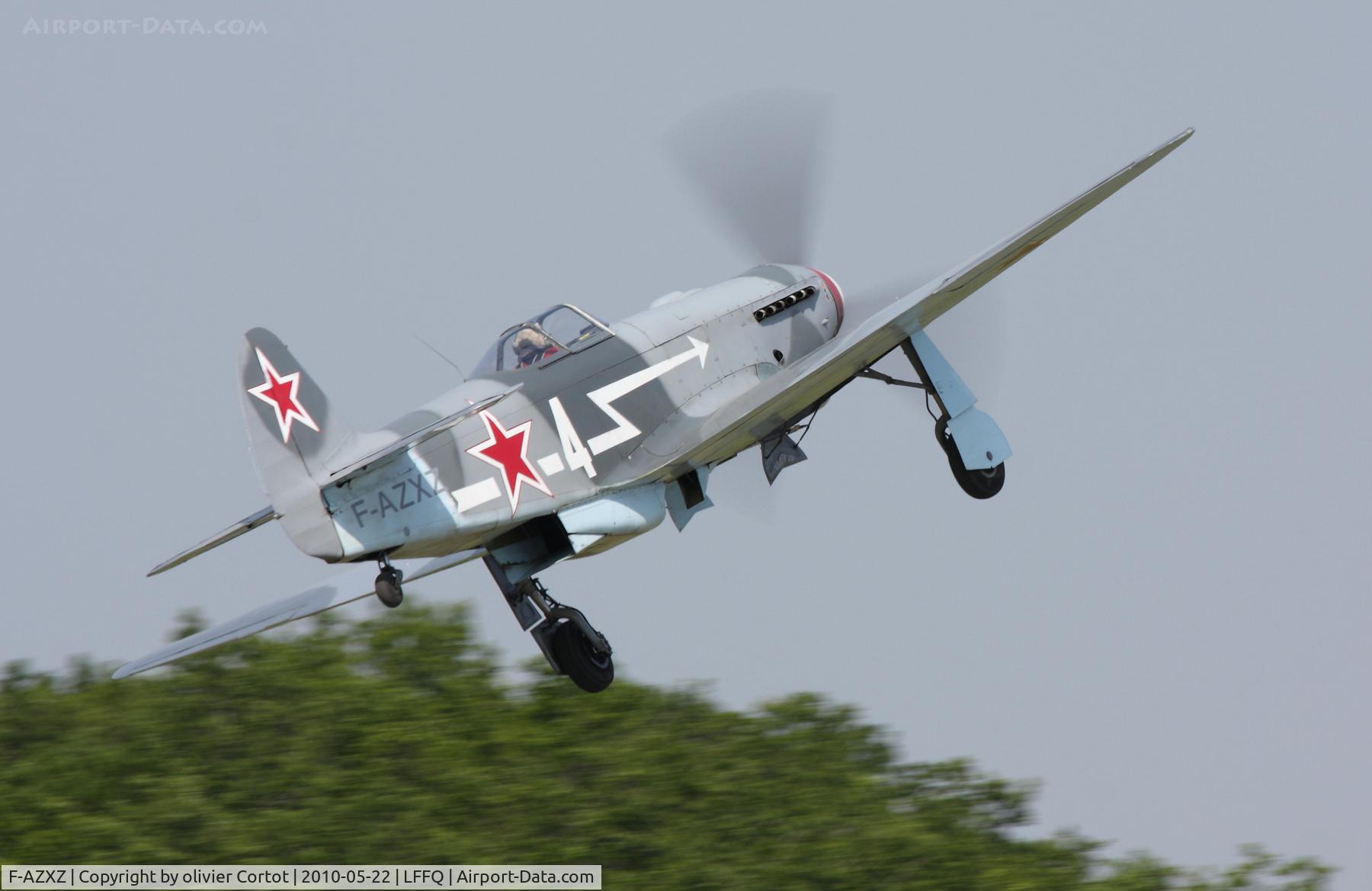 F-AZXZ, 1944 Yakovlev Yak-3UA Replica C/N Y337, Ferté Alais 2010