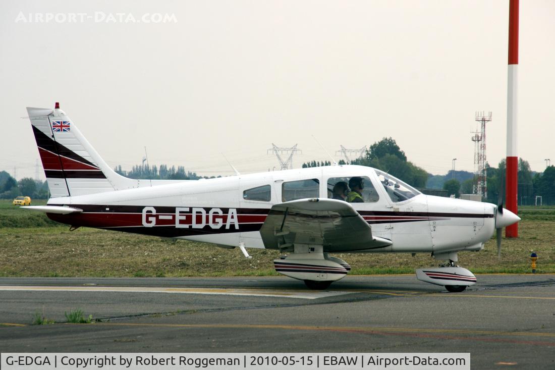 G-EDGA, 1985 Piper PA-28-161 Cherokee Warrior II C/N 28-8516024, Fly in