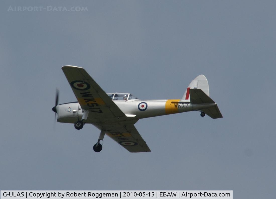 G-ULAS, 1952 De Havilland DHC-1 Chipmunk T.10 C/N C1/0554, as WK517 RAF