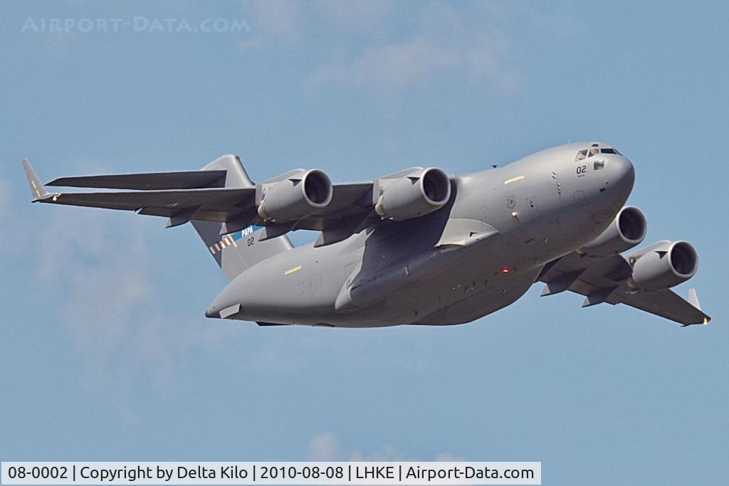08-0002, 2009 Boeing C-17A Globemaster III C/N F-210, NATO - SAC - Strategic Airlift Capability